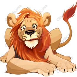 Playful Lion