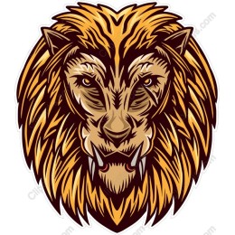 Majestic Lion Head