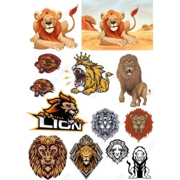 Lion Bundle - Premium Cliparts