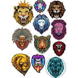 Majestic Lion Bundle - 12 Stunning