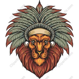 Lion Tribal Headdress