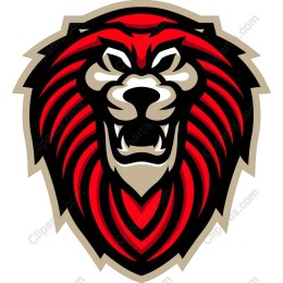Fierce Lion Head