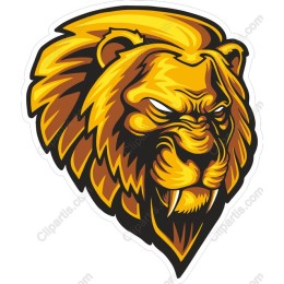 Majestic Lion Head