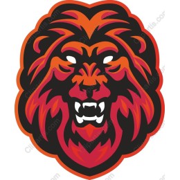 Fierce Lion Head