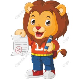 Cheerful Success Lion
