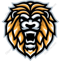Fierce Lion Head
