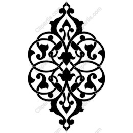 Elegant Floral Ornament