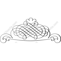 Elegant Swirling Ornament