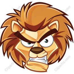 Grumpy Lion
