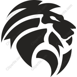 Fierce Lion Head