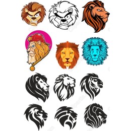 Lion Bundle - 12 Unique s