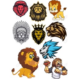 Lion Bundle: Majestic and Playful