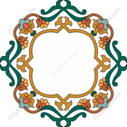 Elegant Floral Circular