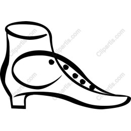 Vintage High-Heeled Shoe