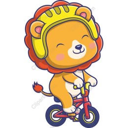 Cheerful Lion Bicycle