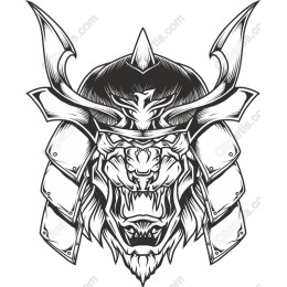 Fierce Samurai Mask