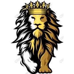 King Lion with Crown