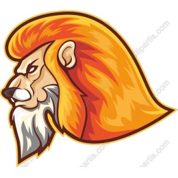 Majestic Lion Head