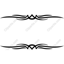 Elegant Black Line Art Frame