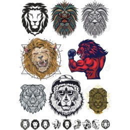 Lion Bundle - Majestic Clipart Collection