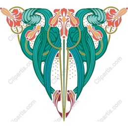 Art Nouveau Floral