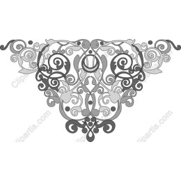 Elegant Floral Ornament