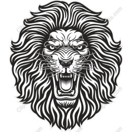 Majestic Roaring Lion