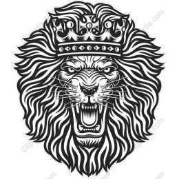 Regal Lion Head