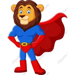 Lion Superhero
