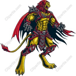 Fierce Lion Warrior