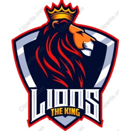 Majestic Lion Emblem - The King