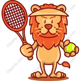 Tennis Lion