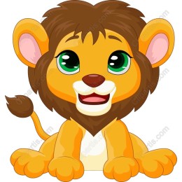 Cute Lion Cub