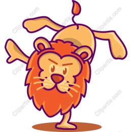 Playful Lion