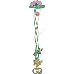 Frog and Lotus