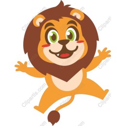 Playful Lion