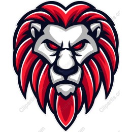 Fierce Lion Head