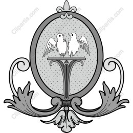 Elegant Vintage Bird Frame