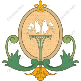 Elegant Dove Emblem