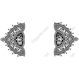 Intricate Ornamental Decorative Element