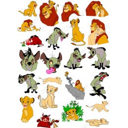 Lion King Clipart Bundle