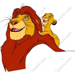 Majestic Lion and Cub