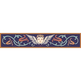 Cherubic Elegance: Winged Cherub