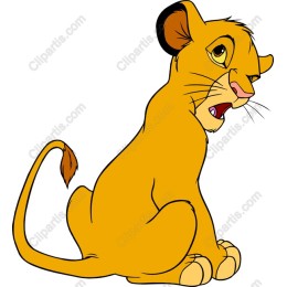 Playful Lion Cub