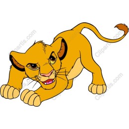 Vibrant Lion Cub