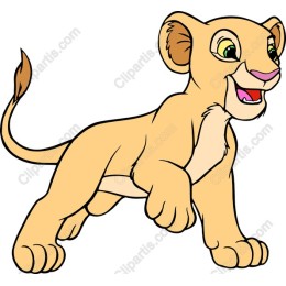 Cheerful Lion Cub