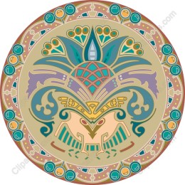 Intricate Vintage-Inspired Circular