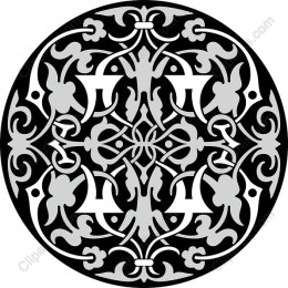 Ornate Round