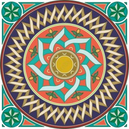 Vibrant Mandala