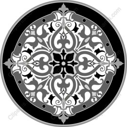 Monochrome Mandala